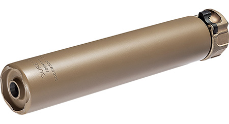 SureFire SOCOM300SPSD SOCOM300-SPS  300 Blackout 7.9" 1.5" Diameter Aluminum/Stainless Steel Flat Dark Earth