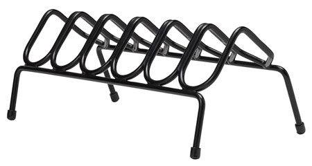 SnapSafe 75830 Pistol Rack  Black Steel Holds 6