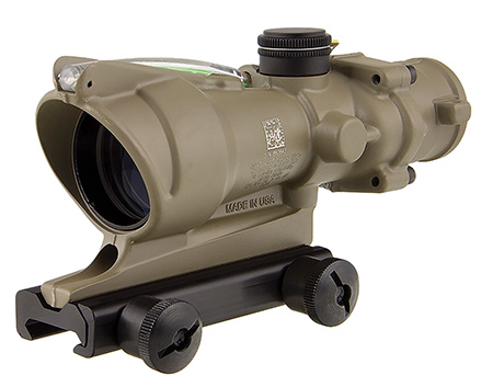Trijicon TA31C100380 ACOG  4x32mm Crosshair Reticle FDE