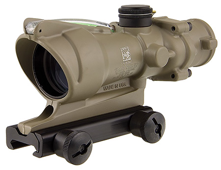 Trijicon TA31D100313 ACOG  4x32mm Chevron Reticle FDE