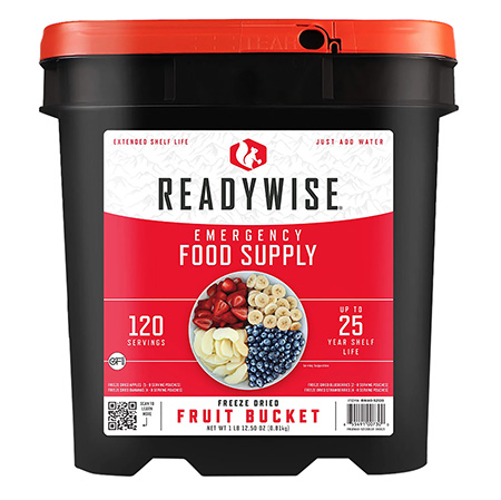 Wise Foods RW4052120 Emergency Supplies Freeze Dried Fruit 120 Servings