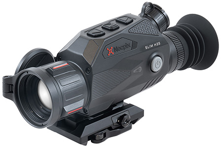 Nocpix SLIMH35 Slim H35 Thermal Mountable Weapon Sight Black 2x35mm, 640x512 12 Microns 60 Hz Resolution, Zoom Digital 4x