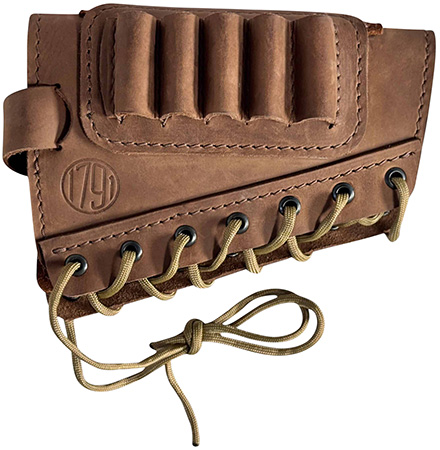 1791 HNTBA12BRWR BUTT CUFF AMMO HLDR 12G BRN