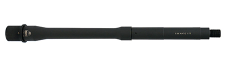 Faxon Firearms 15A57C125NMP-CL  Duty Series 5.56 NATO 12.50" Black Chrome Mag Phosphate 4150 CMV Barrel
