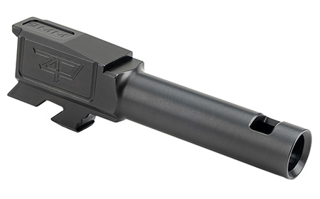 Zaffiri Precision ZP.43BCPBN Glock  Ported Black Nitride Stainless Steel, Fits Glock 43/43X