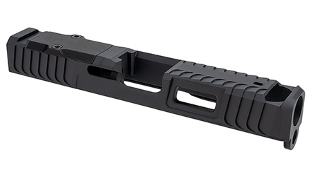 Zaffiri Precision ZPS.B.43.BLK ZPS.IBS Custom Slide Fits Glock 43/43x Black 17-4 Stainless Steel