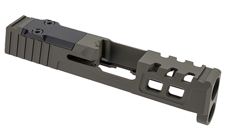 Zaffiri Precision ZPS.2.HC.OD ZPS.2 Custom Slide Fits Springfield Hellcat OD Green 17-4 Stainless Steel