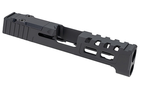Zaffiri Precision ZPS.2.HCPRO.BLK ZPS.2 Custom Slide Fits Springfield Hellcat Pro Black 17-4 Stainless Steel