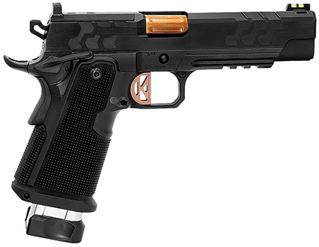 Kimber Mfg.,inc 3500050 2K11 (OR)  45 ACP 17+1 5" High Polished w/ Coyote PVD, Brush Polish Flats w/ DLC Coating Stainless Steel Slide Aluminum Grip