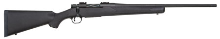 Mossberg 27909 Patriot  Full Size 6.5 Creedmoor 5+1 22" Matte Blued Fluted Barrel, Matte Blued Stainless Steel Receiver Drilled  &  Tapped, Black Fixed Synthetic Stock, Right Hand