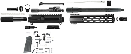 TacFire SSPK556LPK10 Pistol Kit  5.56x45mm NATO AR-Pistol Platform Black Steel