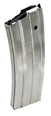 ProMag RUGA3N Ruger Mini-14  30rd 223 Rem Silver Nickel-Plated