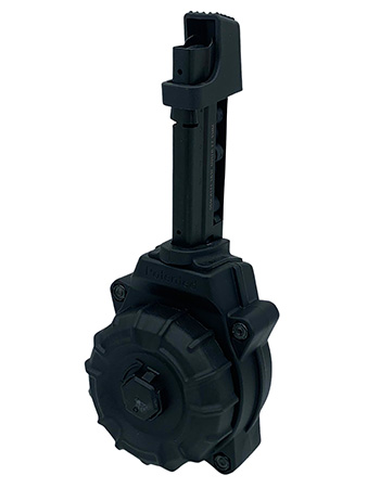 ProMag DRMA114   30rd Drum 9mm Fits S&W M & P Shield EZ Black DuPont Zytel Polymer