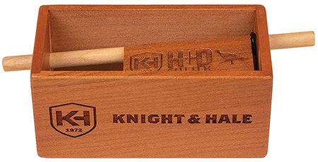 Knight  &  Hale KHT0208 HD Cutter  Friction Call Turkey Sounds Brown Wood