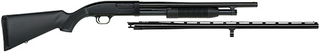 Maverick Arms 31014 88 Combo 12 Gauge 5+1, 3" 18.5" Blued Barrel w/Cylinder Bore  &  28" Blued Vent Rib Barrel w/Modified Choke Tube, Dual Extractors, Anti-Jam Elevator, Synthetic Stock, 14.5" Fixed LOP