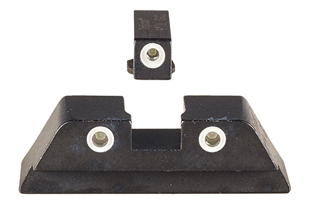 Trijicon 600179 Bright  &  Tough Night Sight Set AR-15/M16 AR- Platform Orange Rear