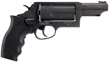 Taurus 2-441031TVL Judge w/Laser Compact 45 Colt (Long Colt) 410 Bore 5rd 3" Matte Black Alloy Steel Barrel, Cylinder  &  Frame, Viridian Laser, Transfer Bar Safety