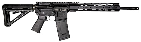 Diamondback DB1718B002 DB15  300 AAC Blackout 30+1 16" Black Nitride Threaded Barrel, Black Hardcoat Anodized Aluminum/Carbon Receiver w/Picatinny Rail Receiver, M-LOK Handguard, Magpul MOE Grip