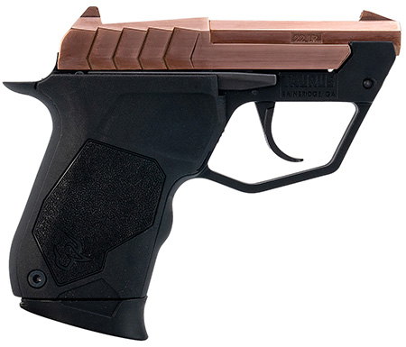 Taurus 1-22TUC13RG 22TUC  Micro-Compact Frame 22 LR 9+1 2.50" Polished Rose Gold PVD Steel Tip-Up Barrel, Rose Gold PVD Serrated Stainless Steel Slide, Black Polymer Frame, Black Polymer Grip