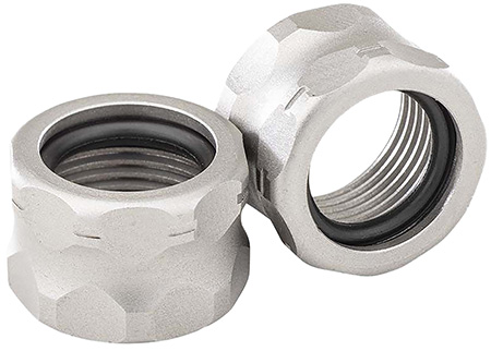 Apex Tactical 105011 Thread Protector  9mm Stainless 1/2"x28 Pistol