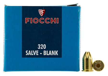 Fiocchi 320BLANK Pistol Blank 32Rimmed 100 Per Box/30 Case