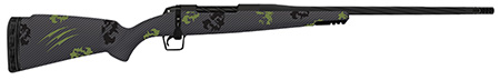 Fierce Firearms TWROG22CM20BF Twisted Rogue 22 Creedmoor 20" Armour Lube Black Steel Threaded Barrel, Drilled  &  Tapped Steel Receiver, LR Negative Comb Forest Camo Carbon Fiber Stock