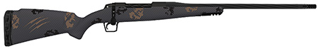 Fierce Firearms TWROG7PRC22BT Twisted TI Rogue 7mm PRC 22" Black Cerakote Steel Threaded Barrel, Drilled  &  Tapped Titanium Receiver, LR Negative Comb Trophy Camo Carbon Fiber Stock