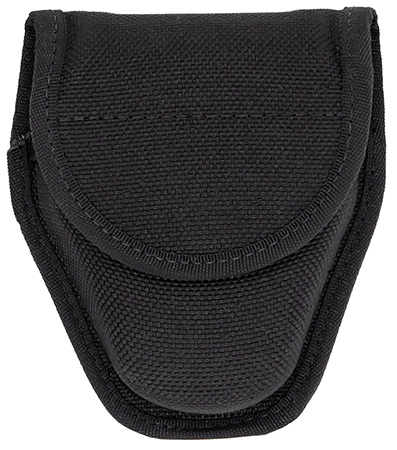 Bianchi 18772 7317 Double Handcuff Case Accumold Black Textured 2-2.25" Hook  &  Loop
