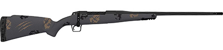 Fierce Firearms TWTROG7PRC24BS Twisted Rogue 7mm PRC 24" Armour Lube Black Steel Threaded Barrel, Drilled  &  Tapped Steel Receiver, LR Negative Comb Sonora Ambush Camo Carbon Fiber Stock