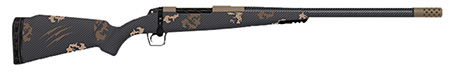 Fierce Firearms TROG7MMBC20BS CT Rogue  7mm BC 20" Black Cerakote C3 Carbon Fiber Threaded Barrel, Black Cerakote Drilled  &  Tapped Titanium Receiver, LR Negative Comb Carbon Fiber Stock