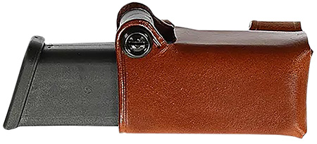 Galco HMC22 HMC Mag Carrier Horizontal Tan Steerhide Fits Sig Sauer P229/S&W M & P ShieldX Ambidextrous