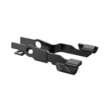 Tyrant CNC TD320SCLBLACK  Extended Slide Catch Lever 9mm/40 S&W Sig P320 Black Aluminum/Steel