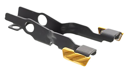 Tyrant CNC TD320SCLGOLD  Extended Slide Catch Lever 9mm/40 S&W Sig P320 Gold Aluminum/Steel
