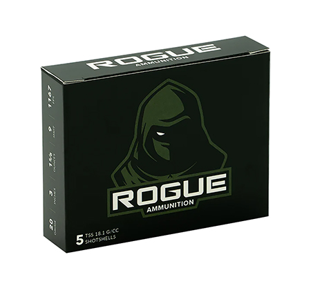 Rogue Ammunition RA-TSS-20-3-158-9 Rogue  20Gauge 3" 1 5/8oz 9Shot 5 Per Box/20 Case