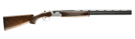 Beretta USA J686F2028 686 Silver Pigeon I 20 Gauge 3" 2rd 28" Blued Over/Under Vent Rib Barrel,  Silver Engraved Receiver, Fixed Grade II Walnut Wood Stock, Right Hand