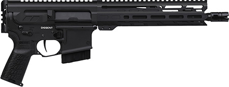 CMMG 34A840F-AB Dissent MK4 338 ARC 10+1 10.50" Black Nitride Threaded Barrel, 9.60" M-LOK Handguard, Black Armor Cerakote Aluminum Picatinny Rail Receiver, Rear Picatinny Rail, CMMG Zeroed Grip