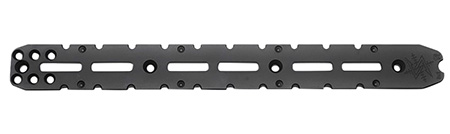 Seekins Precision 0011700171-F ARCA Rail 6 Slot M-LOK  Black 6061-T6 Aluminum 13.63" Long