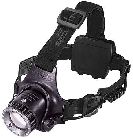 Lb Marketing 97745 Long Throw Headlamp  Black Aluminum LED 470 Lumens 500 Meters Beam Distance