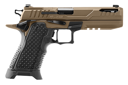 Oa Defense OA2311FPROELTHDBPRT21 2311 Pro Elite 9mm Luger 17+1/21+1 5" Black DLC Ported Barrel, Optic Ready/Serrated Slide, Black Aluminum Frame w/Picatinny Rail, Black Grip, Ambidextrous