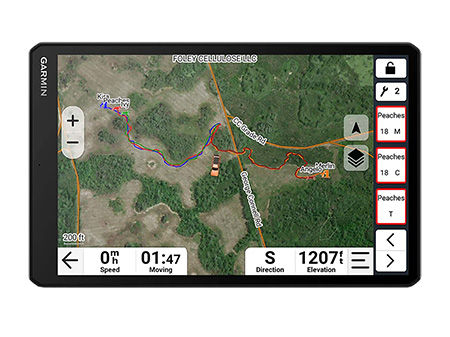 Garmin 0100339400 Alpha XL Navigator 64GB Memory Black