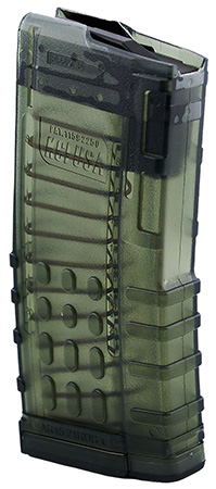 Kci Usa Inc KCIMZ066   21rd 223 Rem Fits AR-15 Translucent Smoke Polycarbonate