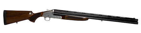 ATI ATIGKOF123B26 3B  12 Gauge 3.50" 3 Shot 26" Vent Rib Barrel, Engraved Silver Receiver, Fixed Wood Stock