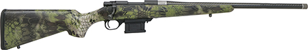 Howa HCE6ARCKAC 1500 Carbon Elevate 6mm ARC 20" Carbon Fiber/Stainless Steel Threaded Barrel, Black Steel Drilled  &  Tapped Receiver, Kryptek Altitude Fixed Stocky's Synthetic Stock, Right Hand