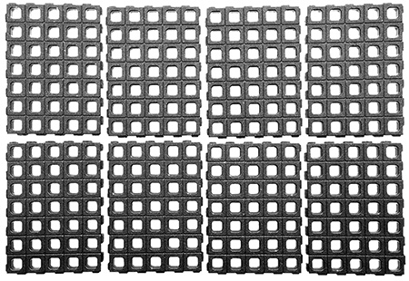 Magpul MAG1500-BLK DAKA Grid Organizer Black Polypropylene