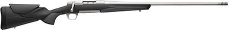 Browning 036008299 X-Bolt 2 Hunter Full Size 6.8 Western 3+1 24" Stainless Steel Threaded Barrel, Drilled  &  Tapped Stainless Steel Receiver, Adj Vari-Tech Black Composite Stock w/Adjustable Comb  &  LOP