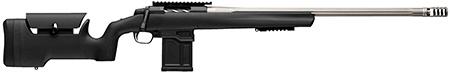 Browning 036094229 X-Bolt 2 Target Max 300 Win Mag 5+1 26" Satin Gray Fluted Threaded Barrel, Matte Blued Picatinny Rail Steel Receiver, Picatinny Rail Forend, Adj Comb  &  LOP Black Composite Stock