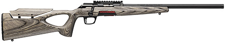 Winchester Repeating Arms 5252271003 Xpert Target 21 Sharp 10+1 18" Matte Black Threaded Bull Barrel, Matte Black Picatinny Rail Steel Receiver, Gray Adj Comb  &  LOP Thumbhole Laminate Stock