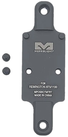 Meprolight USA 901141043 Optics Plate Shotgun Matte Black Aluminum Remington 870 RMR Footprint Mount