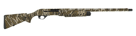 Spandau Arms 21000192 S2  Full Size 12 Gauge Semi-Auto 3" 3- 2.75" Shells 28" Overall Mossy Oak Bottomland Vent Rib Barrel, Drilled  &  Tapped Receiver  &  Fixed Synthetic Stock, Benelli Choke Tube System