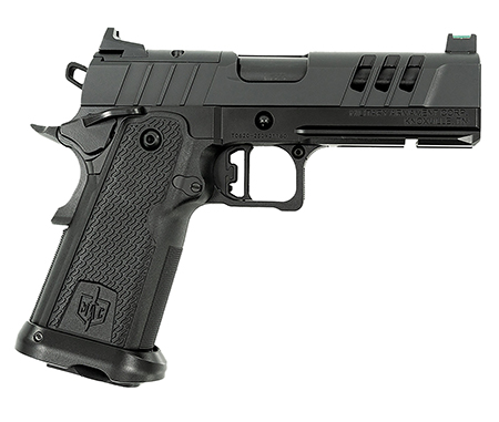 MAC 12500014 9 DS 9mm Luger 17+1 4.25" Black QPQ Bull Barrel, QPQ Tenifer Cerakote Optic Cut/Serrated Steel Slide, QPQ Tenifer Cerakote Steel Frame w/Accessory Rail  &  Beavertail, RMR Footprint